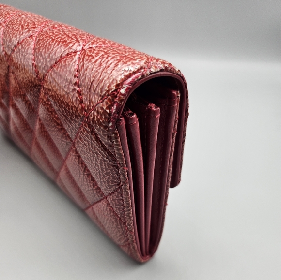 ❤️CHANEL Authentic Patent Leather Wallet/Clutch ❤️ - Picture 15 of 17